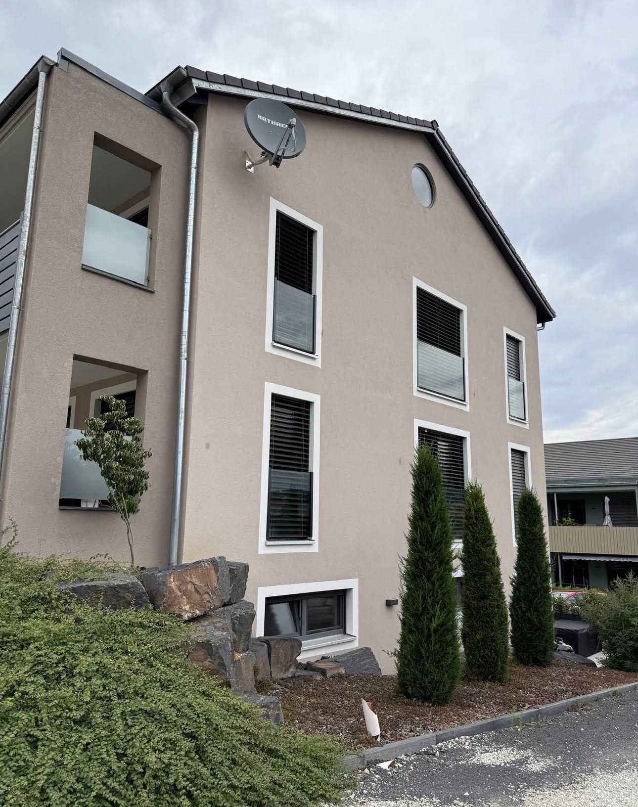 Neubau im Rohzustand