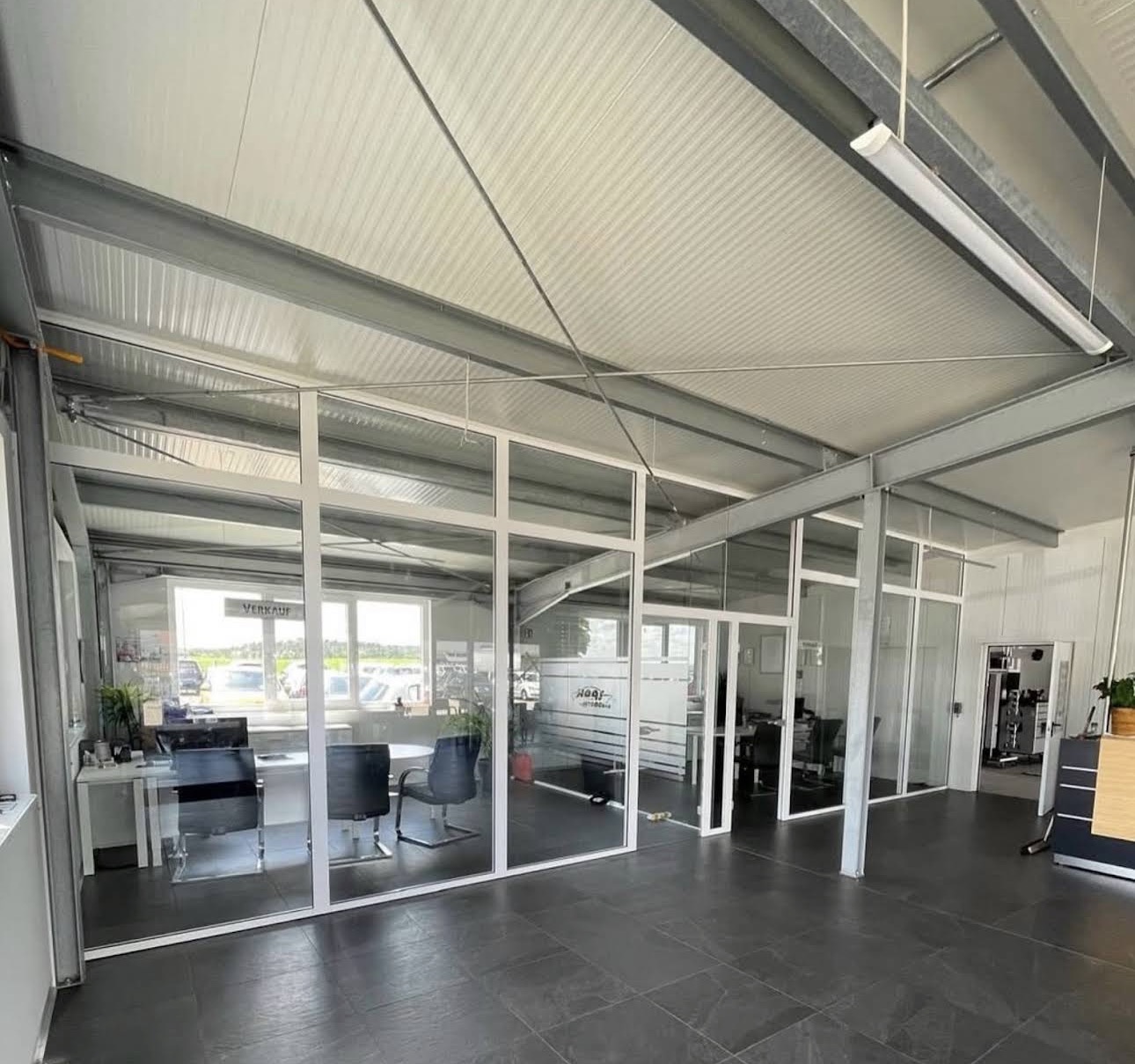 Innenausbau und Glastrennwände